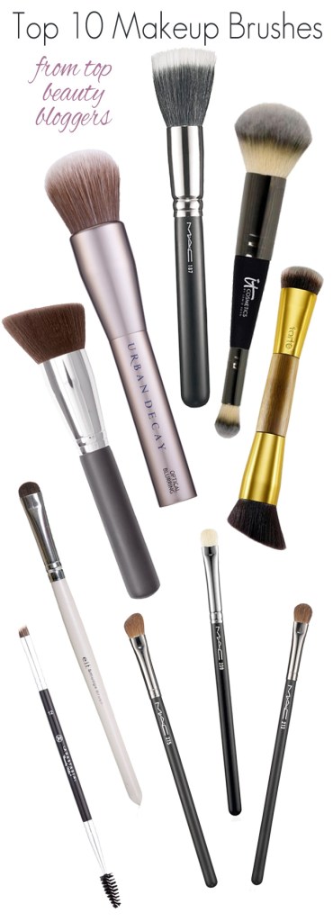 Top 10 makeup brushes. — beautiful makeup search