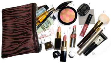 Inside my makeup bag