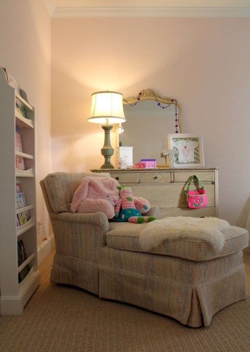 Designing domesticity: reading corner