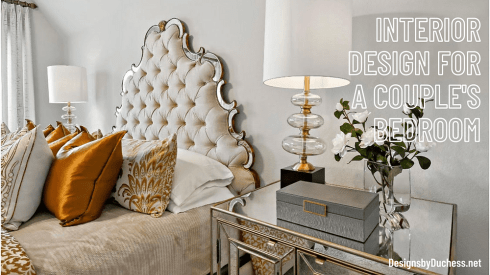 Interior design for a couple’s bedroom
